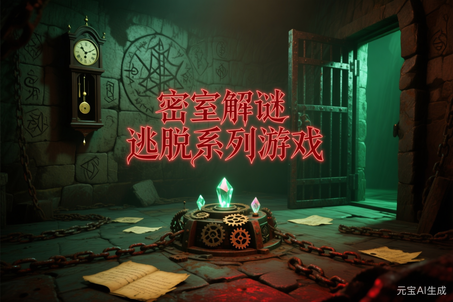 密室解谜逃脱系列游戏