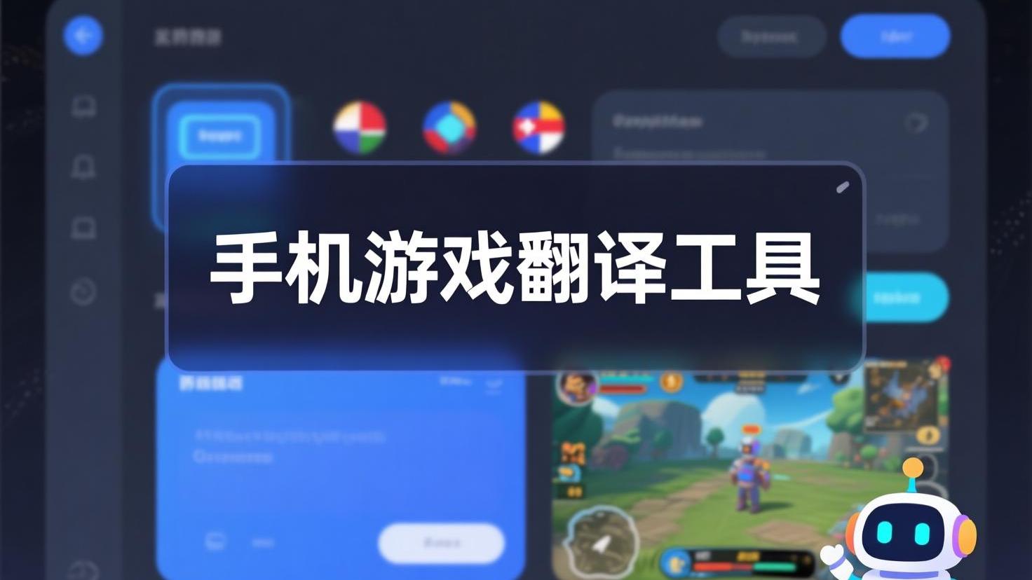 手机游戏翻译工具
