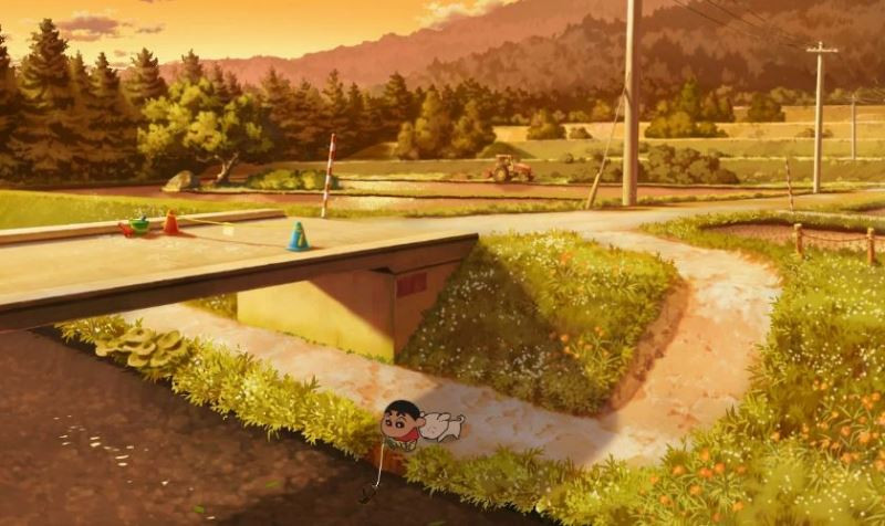 蜡笔小新煤炭镇的小白