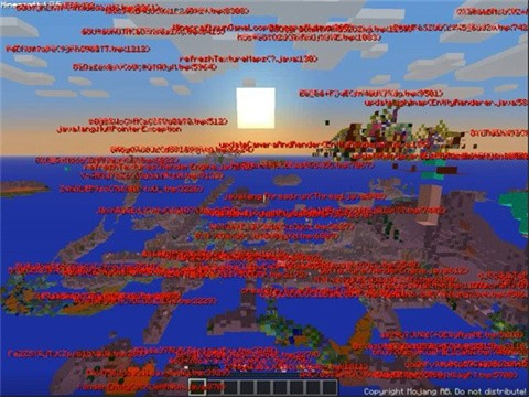我的世界ERROR835