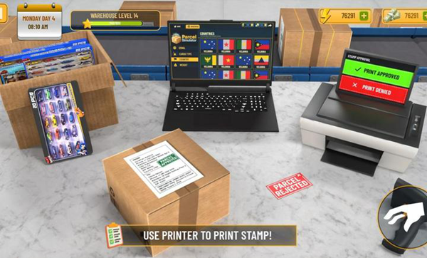 包裹递送模拟器3D