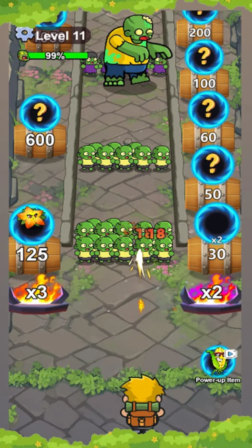 僵尸冲锋无限战斗