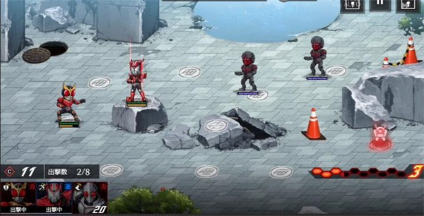 假面骑士防卫战士日服